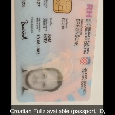 Croatian Drivers License