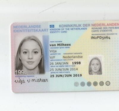 Dutch I'D, Drivers License