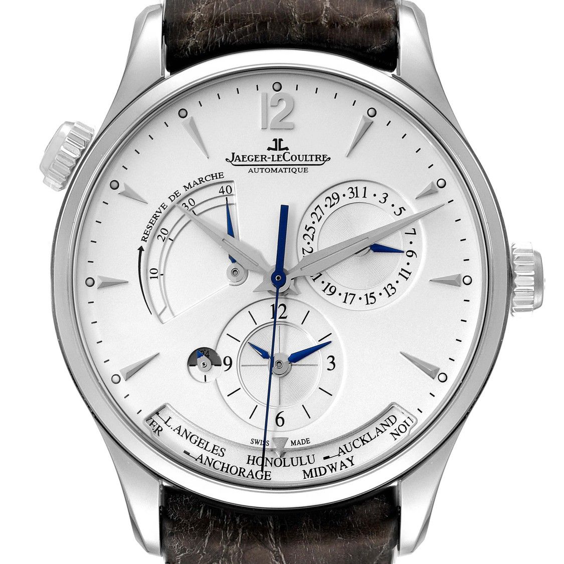 Jaeger Lecoultre Geographic Mens Watch1 Jaeger Lecoultre Geographic Mens Watch