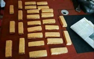 22 karat raw gold