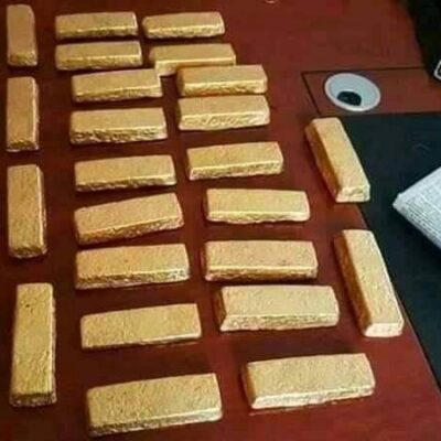 22 karat raw gold