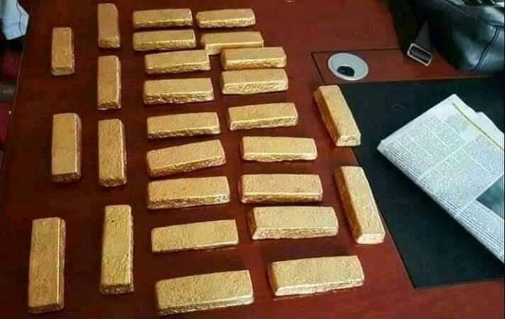22 karat raw gold