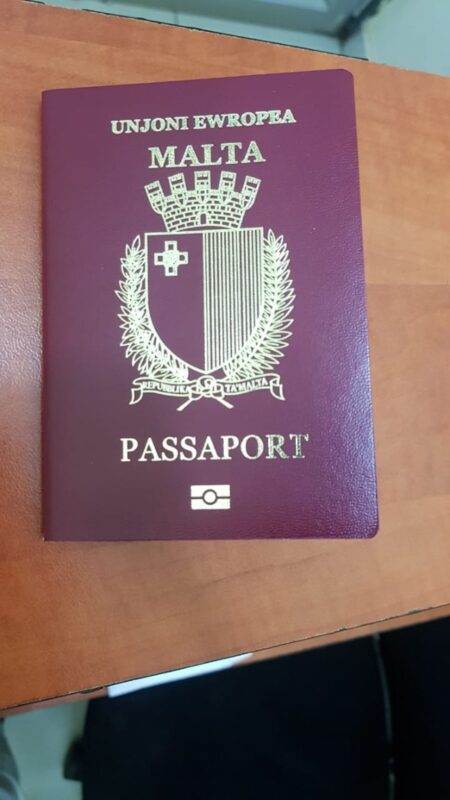 Registered Malta Passport
